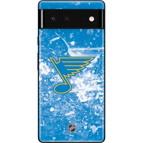 NHL St. Louis Blues Iced Google Pixel 6 Skin